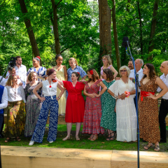 Inauguration du parc du Château de Dino