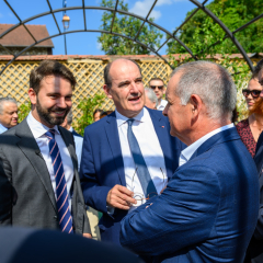 Inauguration du parc du Château de Dino