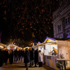 Inauguration du marché de Noël
