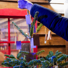 Inauguration du marché de Noël