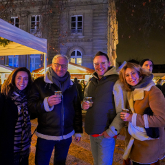 Inauguration du marché de Noël