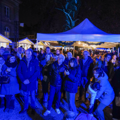 Inauguration du marché de Noël
