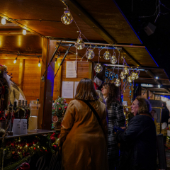 Inauguration du marché de Noël