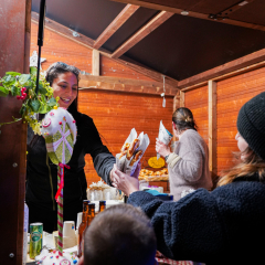 Inauguration du marché de Noël