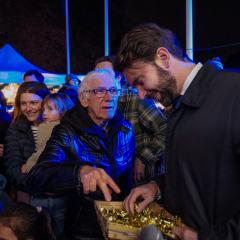 Inauguration du marché de Noël