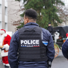 Tour du Père Noël en calèche