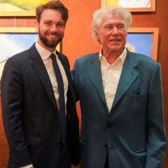 Vernissage de l'exposition de Leopold Plowiecki