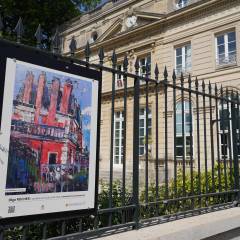 Montmartre à Montmorency - Œuvres d'Olga Rocher, gagnante 2025