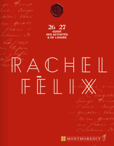 Guide des activités du Centre culturel Rachel Félix