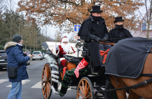 Parcours du Père Noël en calèche