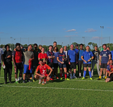 joueurs du tournoi de foot à 7