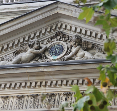 fronton de l'Hôtel de Ville de Montmorency