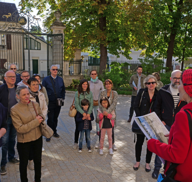 Visiteurs lors des JEP à Montmorency