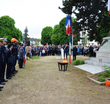 Cérémonie du 8 mai 2023 à Montmorency