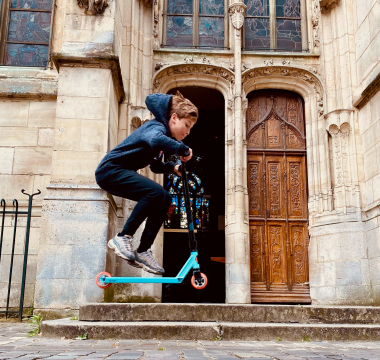 Freestyle devant la Collégiale