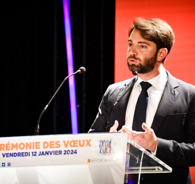 Vœux de Maxime Thory, Maire de Montmorency