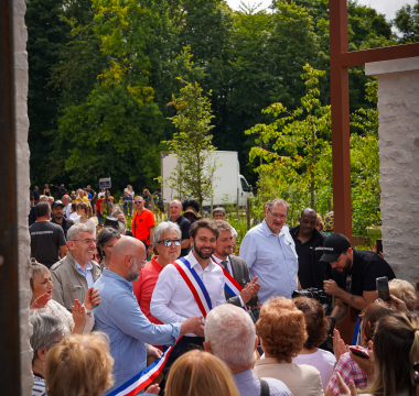 Inauguration du Parc de la Serve