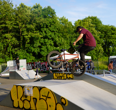 Skateur à Montmorency