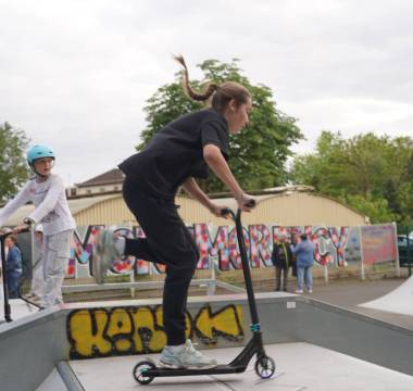 Le skatepark s'anime
